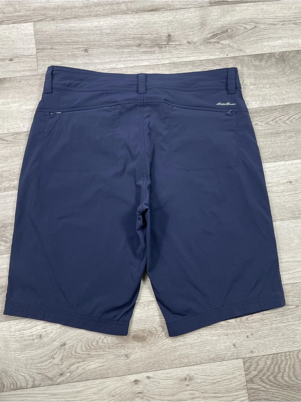 Eddie Bauer Navy Women's Bermuda Performance Active Hiking Outdoor Shorts